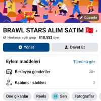 818k üyeli mega büyüklükte grup