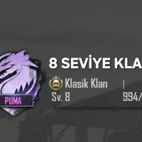 PUBG MOBİLE 8 SEVİYE KLAN