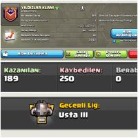 20 LEVEL⚡️YILDIZLAR KLANI | USTA LİG KLAN