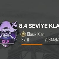 8.4 SEVİYE PUBG MOBİLE KLAN