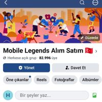 83k üyeli mobile legends alım satım grubu