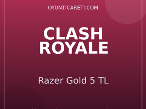 Clash Royale Razer Gold 5 TL
