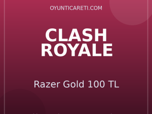 Clash Royale Razer Gold 100 TL