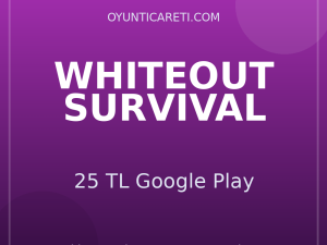 WhiteOut Survival 25 TL Google Play