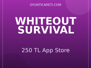 WhiteOut Survival 250 TL App Store