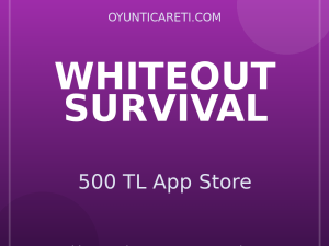 WhiteOut Survival 500 TL App Store