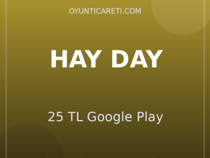 Hay Day 25 TL Google Play