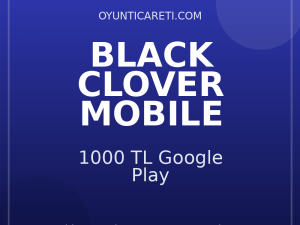 Black Clover 1000 TL Google Play