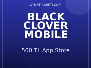 Black Clover 500 TL App Store