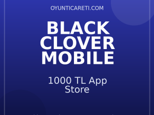 Black Clover 1000 TL App Store