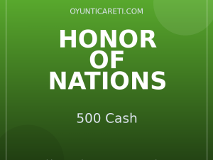 Honor Of Nations 500 Cash