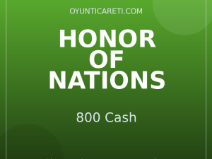 Honor Of Nations 800 Cash