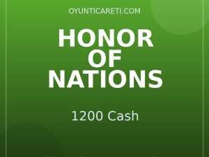 Honor Of Nations 1200 Cash