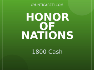 Honor Of Nations 1800 Cash