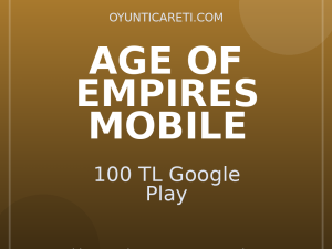 Age of Empires Mobile 100 TL Google Play
