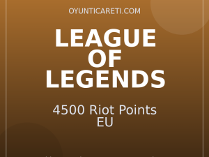 League of Legends 4500 Riot Points EU