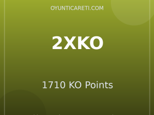 2XKO 1710 KO Points