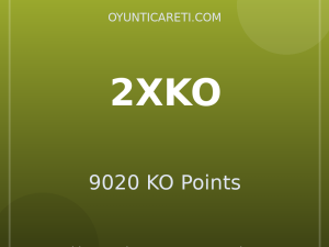2XKO 9020 KO Points