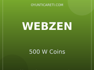 Webzen 500 W Coins