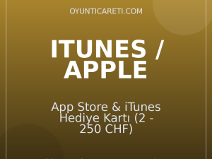 App Store & iTunes Hediye Kartı (2 - 250 CHF)