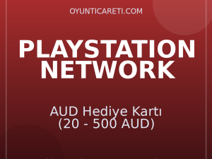 PlayStation AUD Hediye Kartı (20 - 500 AUD)