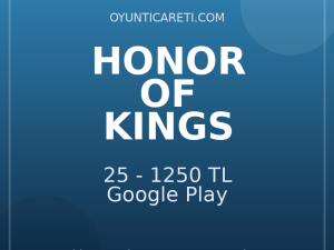 Honor of Kings 25 - 1250 TL Google Play