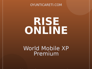Rise Online World Mobile XP Premium