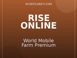 Rise Online World Mobile Farm Premium