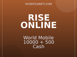 Rise Online World Mobile 10000 + 500 Cash