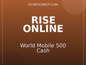 Rise Online World Mobile 500 Cash