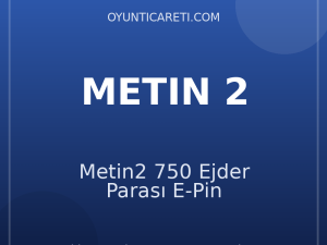 Metin2 750 Ejder Parası E-Pin