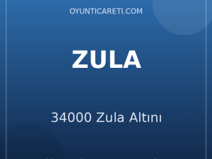 34000 Zula Altını