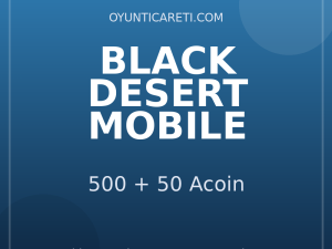 Black Desert 500 + 50 Acoin
