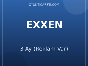Exxen 3 Ay (Reklam Var)