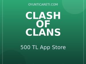 Clash Of Clans 500 TL App Store