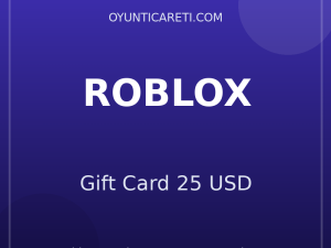 Roblox Gift Card 25 USD