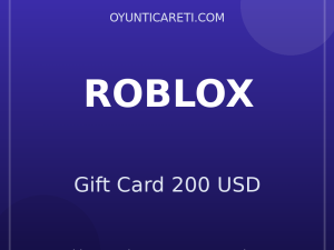 Roblox Gift Card 200 USD