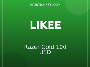 Likee Razer Gold 100 USD