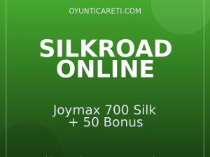 Silkroad Online Joymax 700 Silk + 50 Bonus
