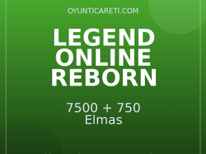 Legend Online Reborn 7500 + 750 Elmas