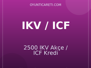 2500 IKV Akçe / ICF Kredi