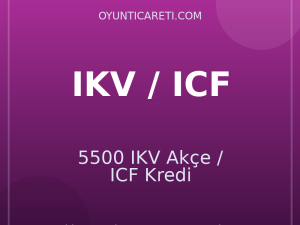5500 IKV Akçe / ICF Kredi