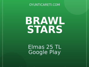 Brawl Stars Elmas 25 TL Google Play