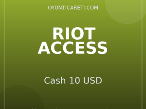 Riot Cash 10 USD
