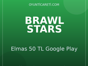 Brawl Stars Elmas 50 TL Google Play