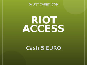 Riot Cash 5 EURO