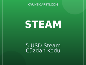 5 USD Steam Cüzdan Kodu