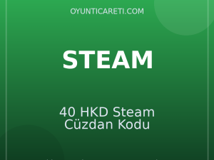 40 HKD Steam Cüzdan Kodu