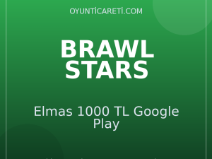 Brawl Stars Elmas 1000 TL Google Play