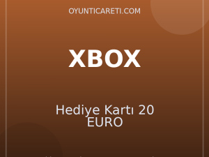 XBOX Hediye Kartı 20 EURO